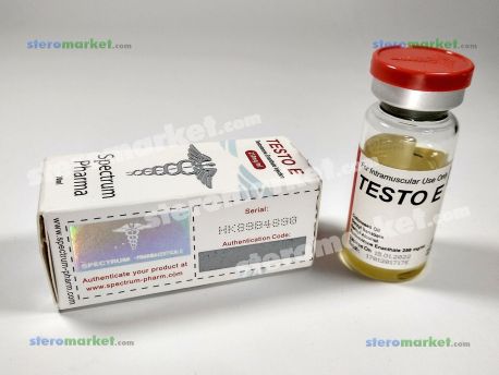 Spectrum Testo E 250mg 10ml vial