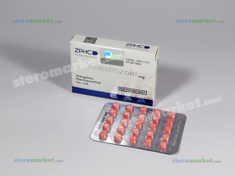 Zhengzhou Anastrozole 1mg 25 tabs