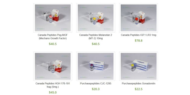 Update: New prices for Peptides